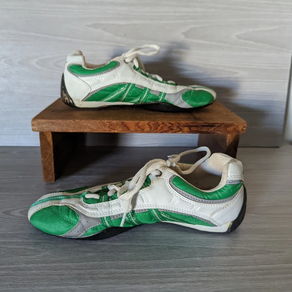 RCK Good Bear Green & White Athletic Shoes - Picture 3 of 16